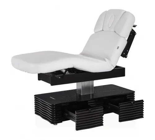 Электрический стационарный массажный стол NESS-C Salon-Walnut с электроприводом