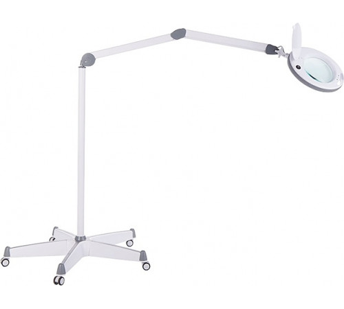 Лампа лупа ЛЛ-3 Атисмед на штативе, косметологическая, регулируемая
