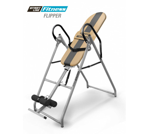 Инверсионный стол FLIPPER бежево-серый c подушкой