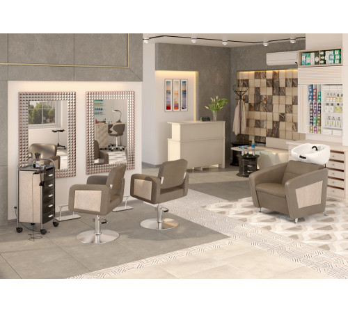 Тележка парикмахерская Глорис-02 Декор