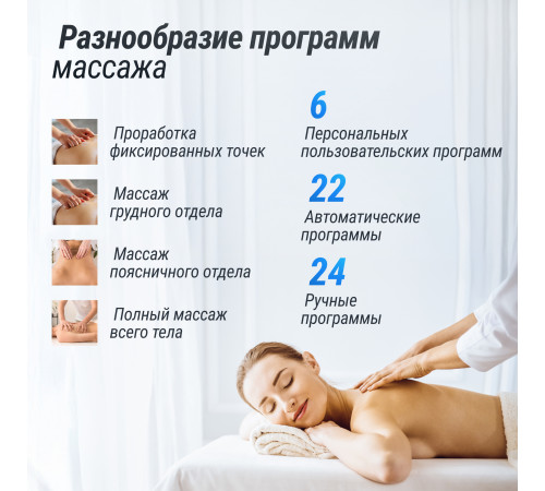 Массажное кресло UNIX Med Asteria Pearl