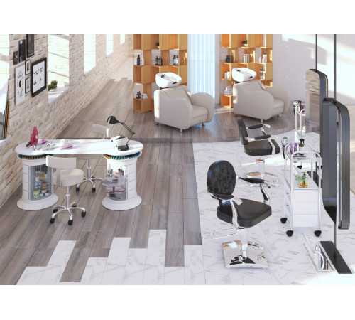 Парикмахерская мойка МД-124, с термостёжкой