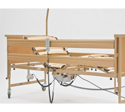 Arminia Economic II Медицинская кровать с регулировкой высоты, ламели деревянные (Германия)