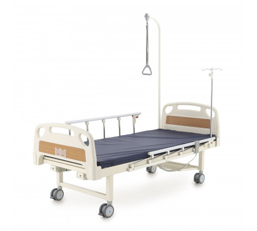 Кровать электрическая DB-7 (MЕ-2018Н-00) (2 функции) с полкой и накроватным столиком