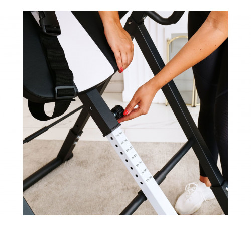 Инверсионный стол складной DFC STYLE чёрный, U-образный фиксатор