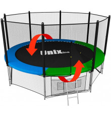 Батут UNIX Line Classic 14 ft (outside)