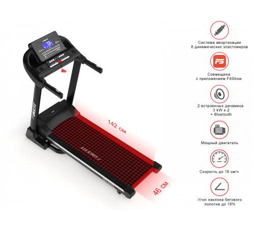 Беговая дорожка UNIXFIT MX-830L