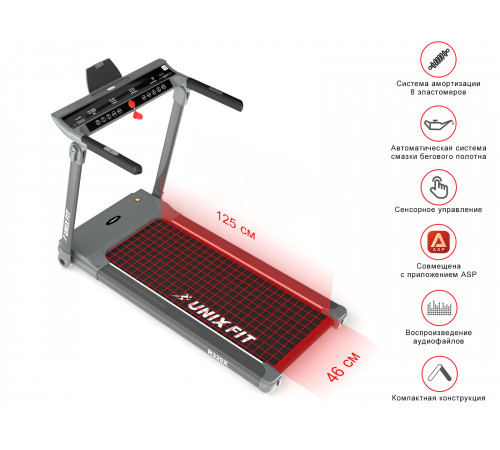 Беговая дорожка UNIXFIT R-320X