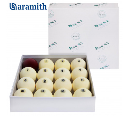 Шары Aramith Standard Pyramid Ø60.3 мм Красный биток