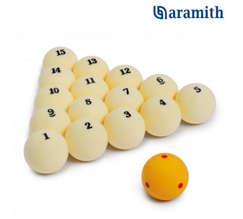 Шары Super Aramith Pro-Cup Tournament Pyramid Ø 67 мм 