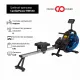 Гребной тренажер CardioPower RW550