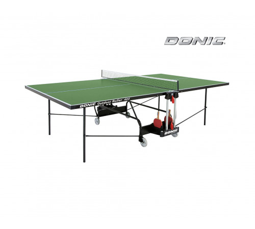 Теннисный стол DONIC OUTDOOR ROLLER 400 GREEN