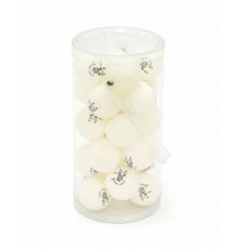 Мячи Dragon Training Gold 2* New (24 шт, бел.) в тубусе