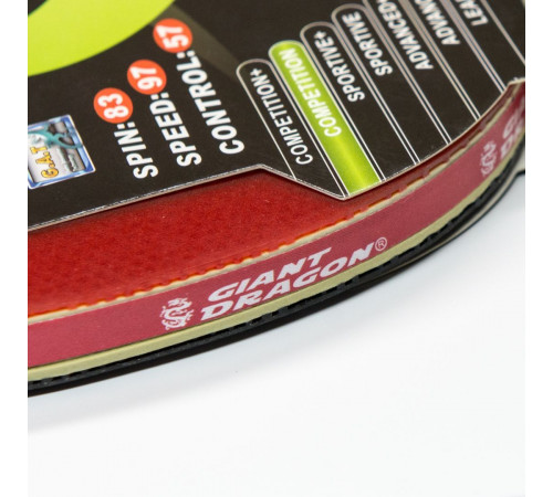 Теннисная ракетка Dragon Superspin 6 Star New (прямая)