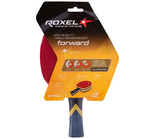Ракетка для настольного тенниса 1* Forward, коническая