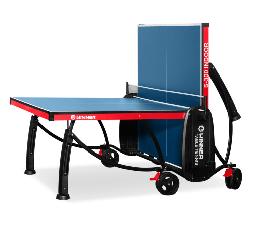 Теннисный стол складной для помещений "Winner S-300 Indoor" (274 х 153 х 76 см ) с сеткой