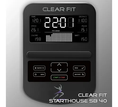 Вертикальный велотренажер Clear Fit StartHouse SB 40