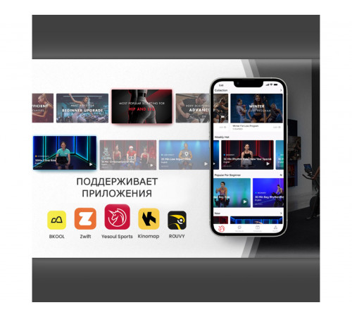 Велотренажер Yesoul BM1-W