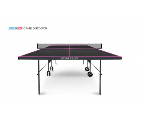 Теннисный стол Game Всепогодный с сеткой Black