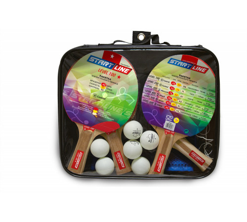 Набор 4 р-ки Level 100, 6 мячей Club Select, сетка с креплением