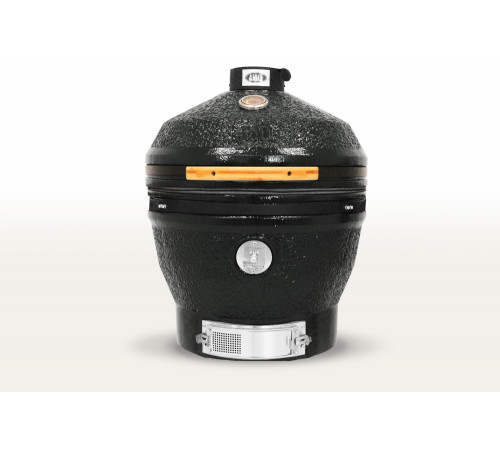 Керамический гриль-барбекю 24 дюйма CFG CHEF (черный) (61 см)