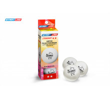 Мячи Start line Standart 2* New (3 шт, бел.)